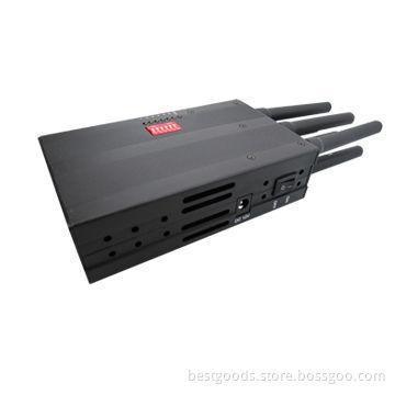 Creative power mobile phone Wi-Fi jammer with 6 antennas